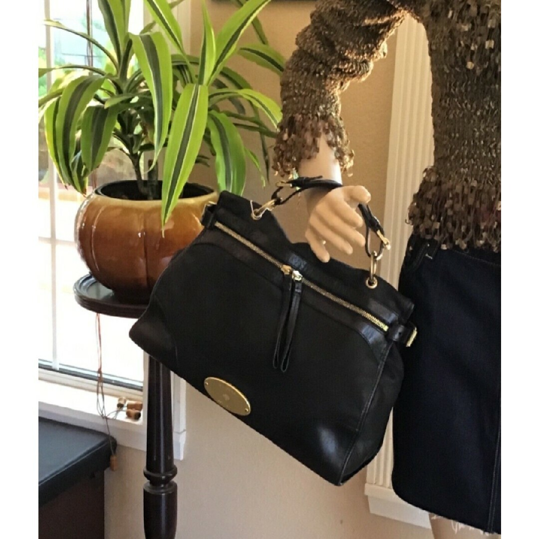 mulberry マルベリー レイトン 2way ショルダー ハンドバッグ