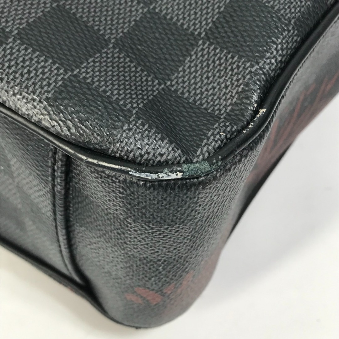 ルイヴィトン LOUIS VUITTON クリストファー・ネメス タダオPM Ｎ41717 2WAY ショルダーバッグ カバン トートバッグ ダミエグラフィットキャンバス ブラック