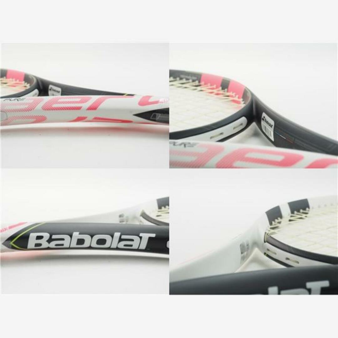 【美品】BabolaT PURE AERO LITE ピンクガットテニスラケット