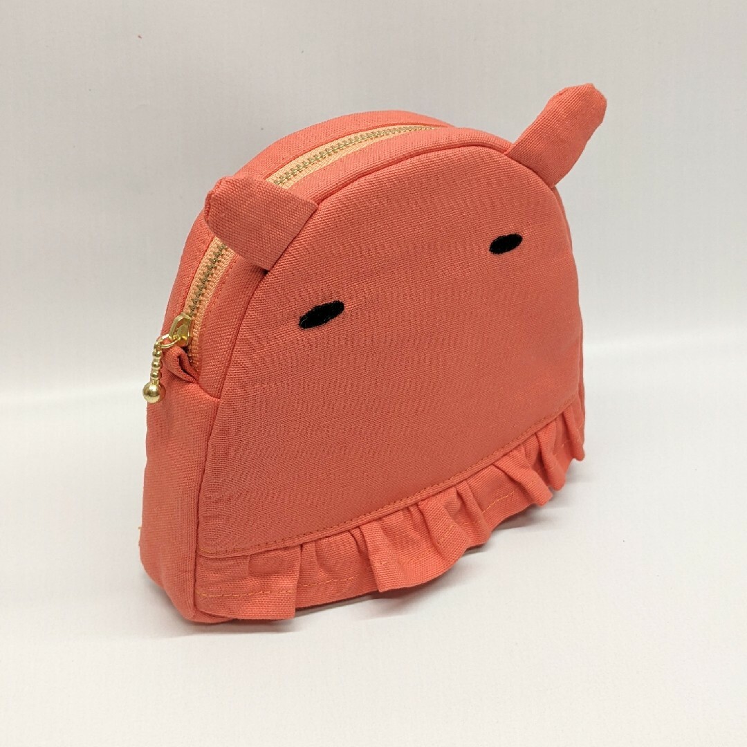 【しきさま専用】メンダコ　めんだこ　ポーチ ハンドメイドのファッション小物(ポーチ)の商品写真