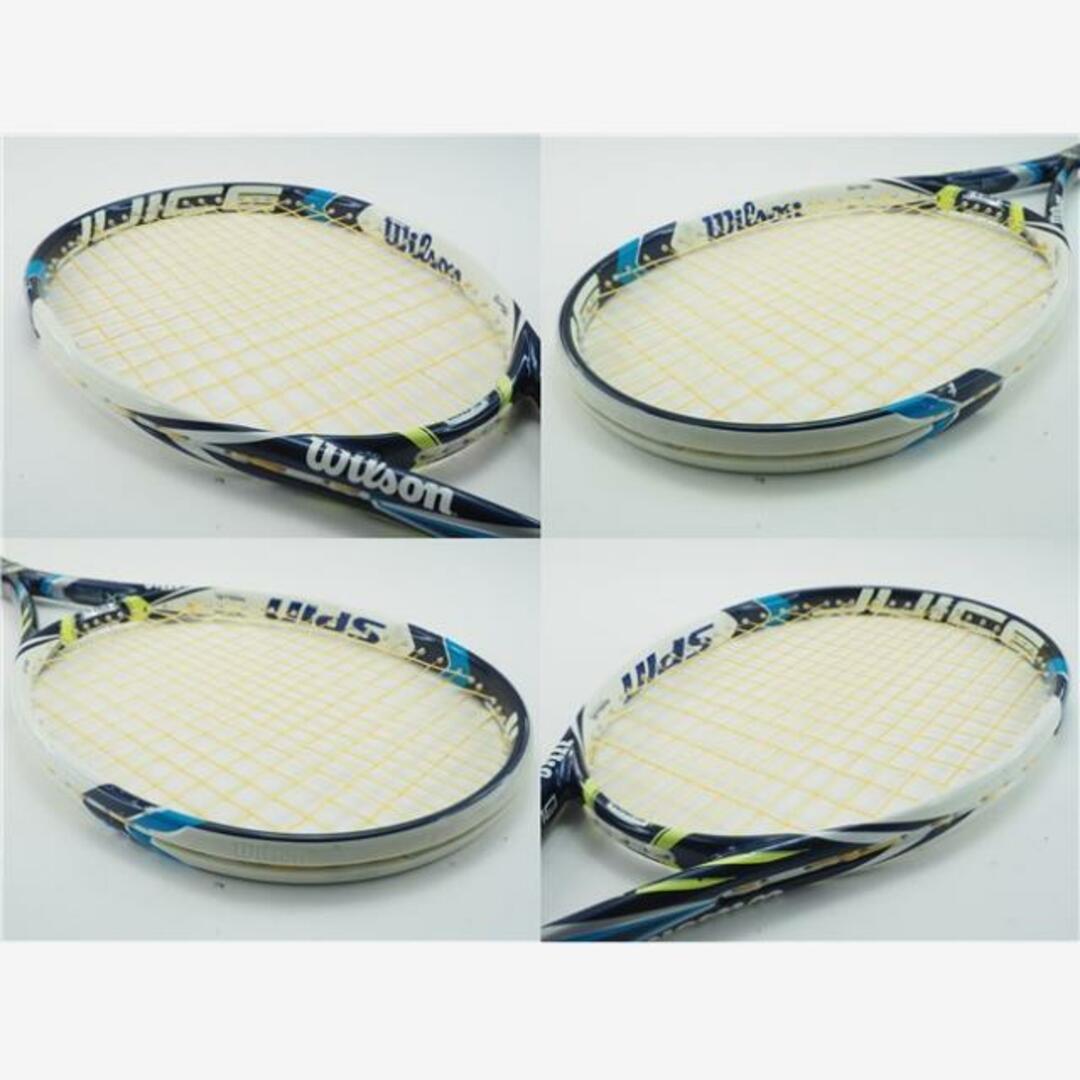 テニスラケット ウィルソン ジュース 100エス 2014年モデル (L2)WILSON JUICE 100S 2014301ｇ張り上げガット状態