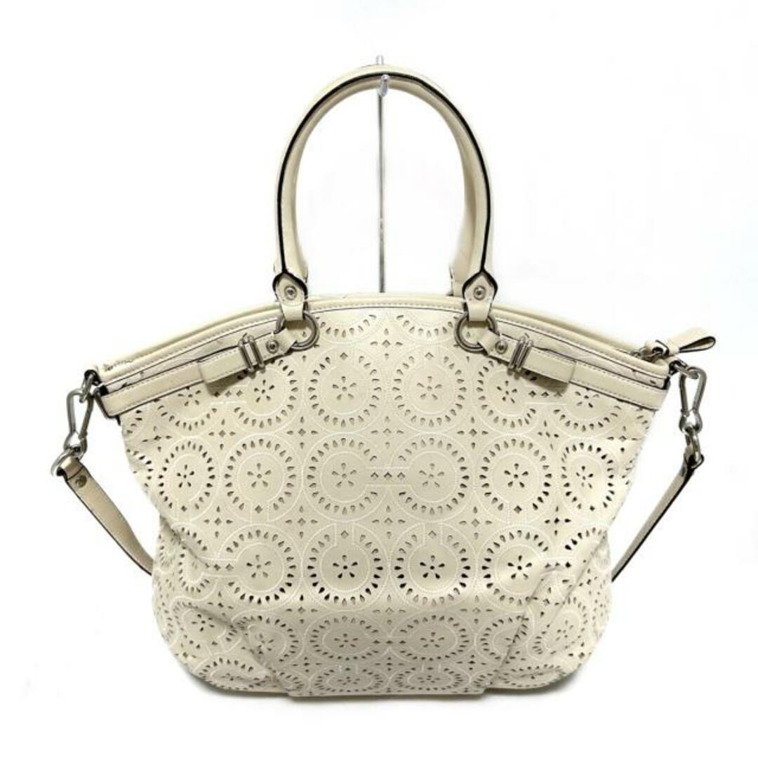 COACH - コーチ ハンドバッグ美品 F19627 ベージュの通販 by ブラン ...