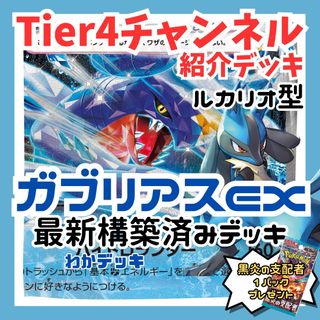 構築済みデッキ デッキ ガブリアスexデッキ ポケモンカード