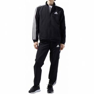 アディダス(adidas)のアディダス M ESS 3ストライプス ウーブントラックスーツ(上下セット) L(ジャージ)