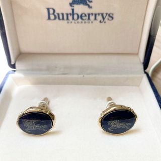 バーバリー(BURBERRY)の【 美品 】BURBERRY バーバリー カフス  ゴールド　ホースロゴ　騎士(カフリンクス)