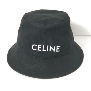celine - CELINE(セリーヌ) ハット M - 黒 コットン
