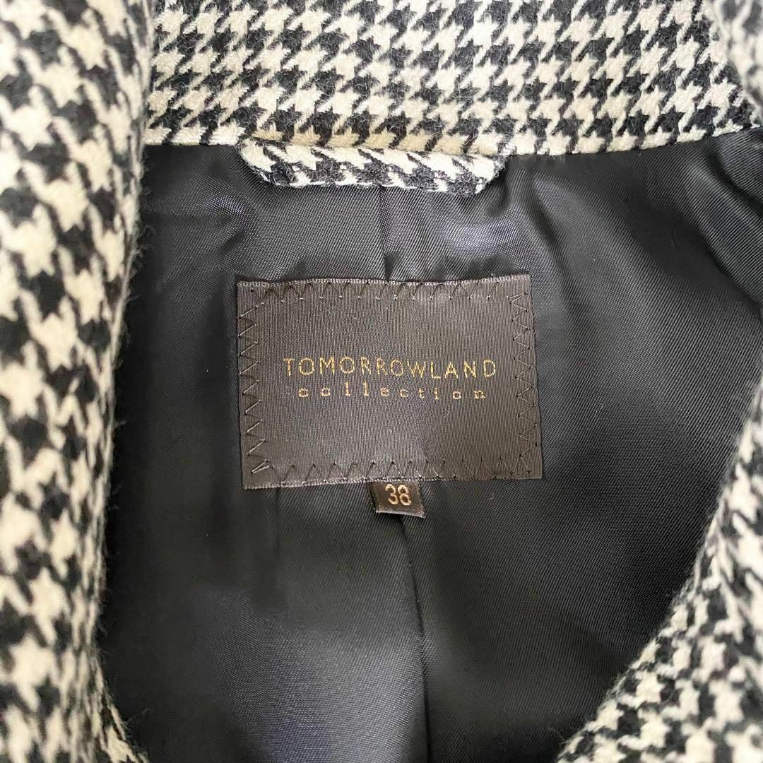 TOMORROWLAND - TOMORROWLAND collection ウール比翼仕立てコート 千鳥