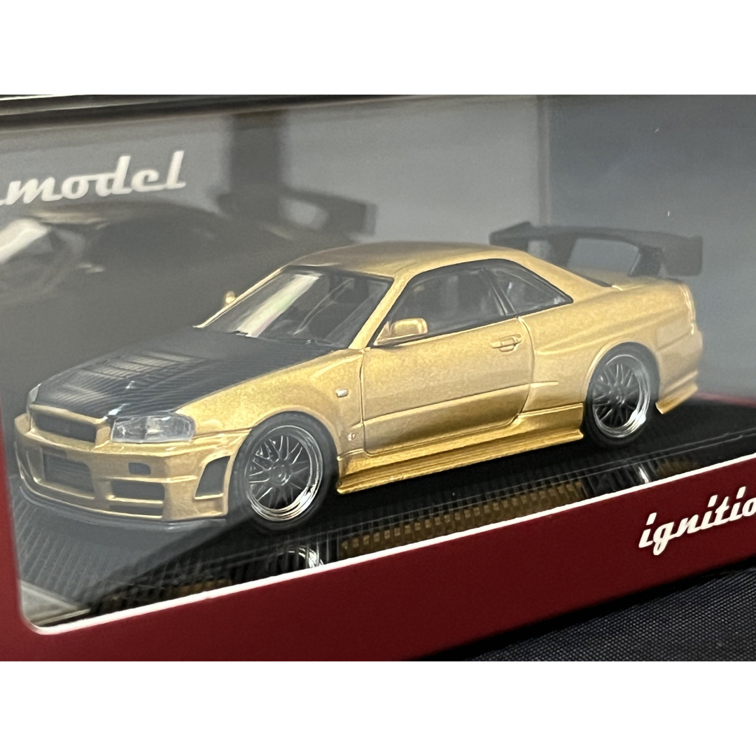 イグニッションモデル GT-R nismo R34 Z-tune Gold