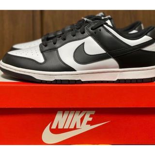 ナイキ(NIKE)のNIKE DUNK パンダ　Low Retro White/Black 30cm(スニーカー)