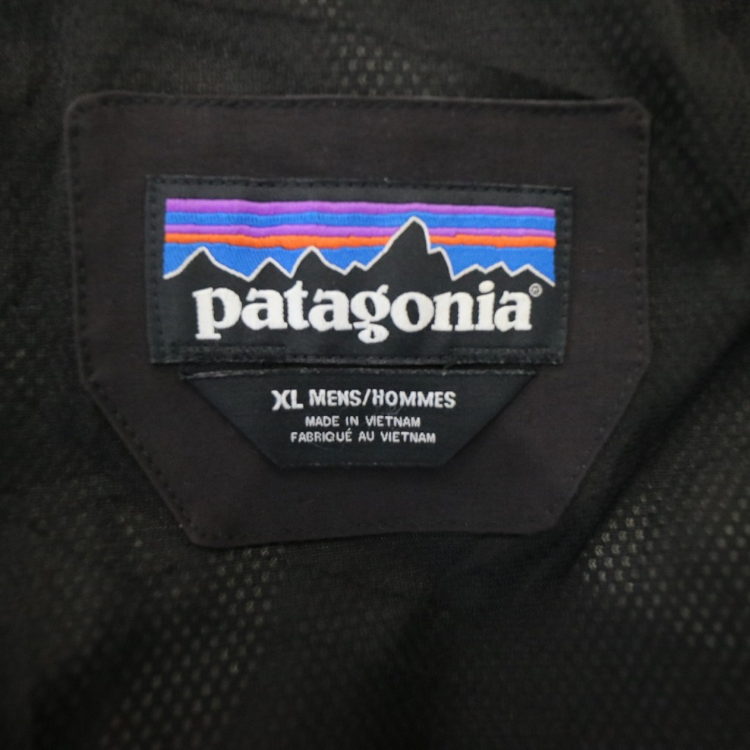 patagonia(パタゴニア)のpatagonia パタゴニア Quandary クオンダリー ジャケット マウンテンパーカー 防水  アウトドア ブラック (メンズ XL) 中古 古着 N6744 メンズのジャケット/アウター(その他)の商品写真