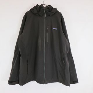 パタゴニア(patagonia)のpatagonia パタゴニア Quandary クオンダリー ジャケット マウンテンパーカー 防水  アウトドア ブラック (メンズ XL) 中古 古着 N6744(その他)