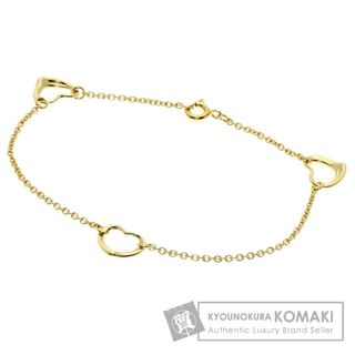 ティファニー(Tiffany & Co.)のTIFFANY&Co. オープンハート ブレスレット K18YG レディース(ブレスレット/バングル)