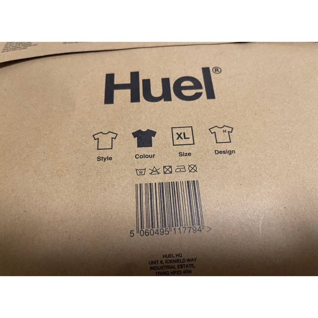 Huel Tシャツ 新品未開封 XLサイズ ブラック 小さめ メンズのトップス(Tシャツ/カットソー(半袖/袖なし))の商品写真