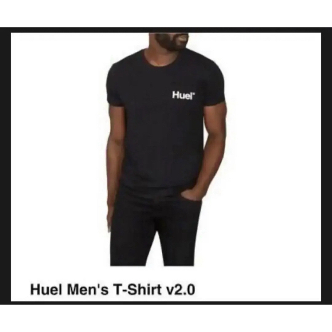 Huel Tシャツ 新品未開封 XLサイズ ブラック 小さめ メンズのトップス(Tシャツ/カットソー(半袖/袖なし))の商品写真