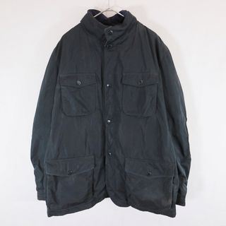 バーブァー(Barbour)のイングランド製 Barbour バブアー Classic Tartan ジャケット 防寒  防水  ヨーロッパ古着 ネイビー (メンズ XXL) 中古 古着 N6779(その他)