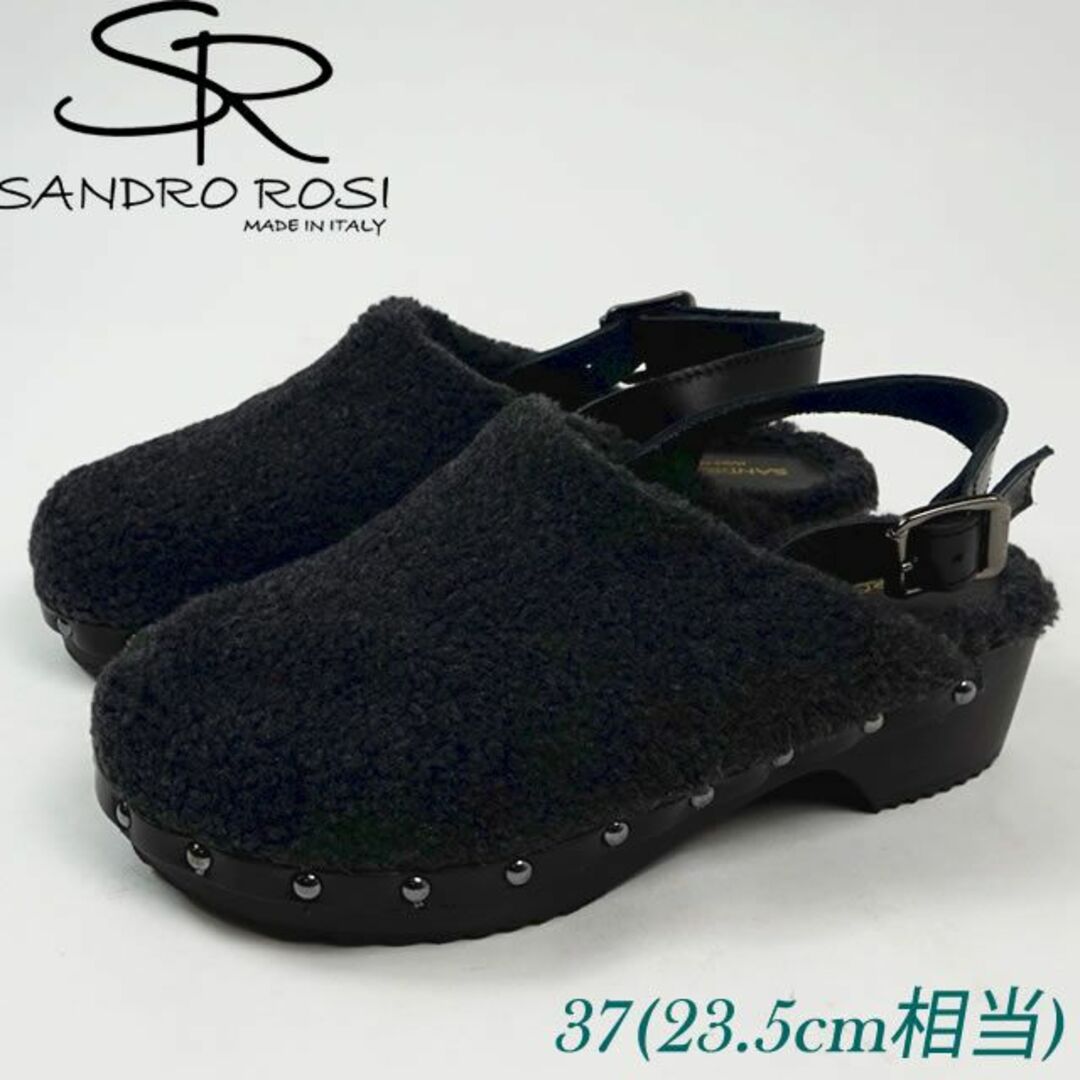 SANDRO ROSI サボサンダル ブラック 4805741