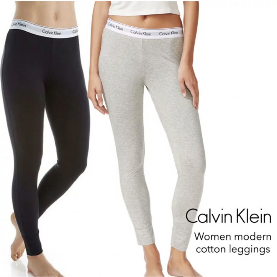 レディースCalvin Klein レギンス　パンツ　ロゴバンド　新品