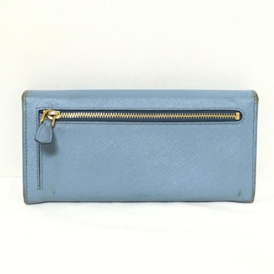 PRADA - PRADA(プラダ) 長財布 - ライトブルーの通販 by ブランディア