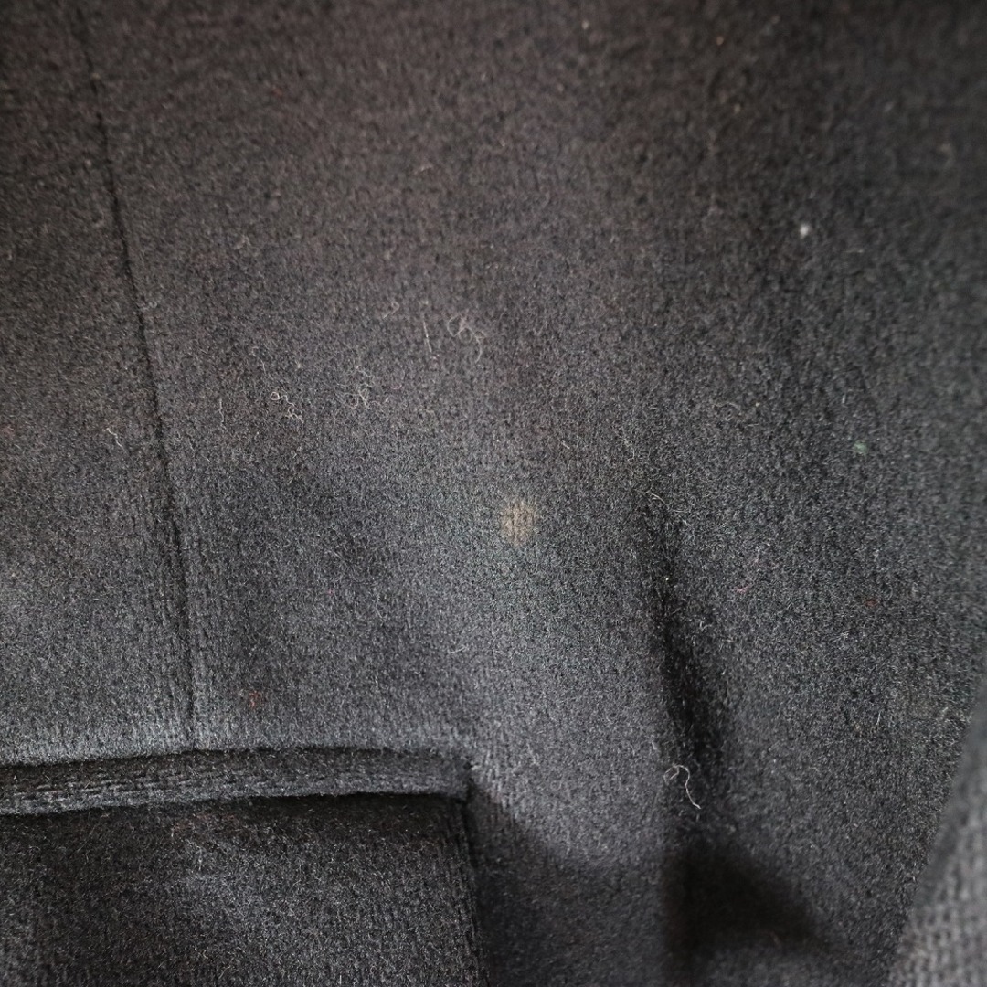 USA製 Christian Dior クリスチャン ディオール チェスターコート 防寒 フォーマル ブラック (メンズ Mサイズ相当) 中古 古着  N7031