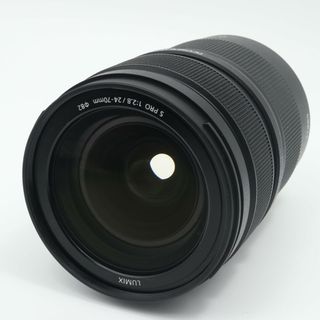 パナソニック(Panasonic)の【新同品】パナソニック  LUMIX S PRO 24-70mm F2.8 ブラック 大口径標準ズームレンズ フルサイズミラーレス一眼 Lマウントシステム用 ルミックス(レンズ(ズーム))