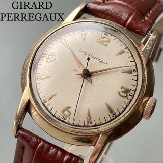 GIRARD-PERREGAUX - 【動作良好】ジラールペルゴ アンティーク 腕時計 1950年代頃 手巻き メンズ