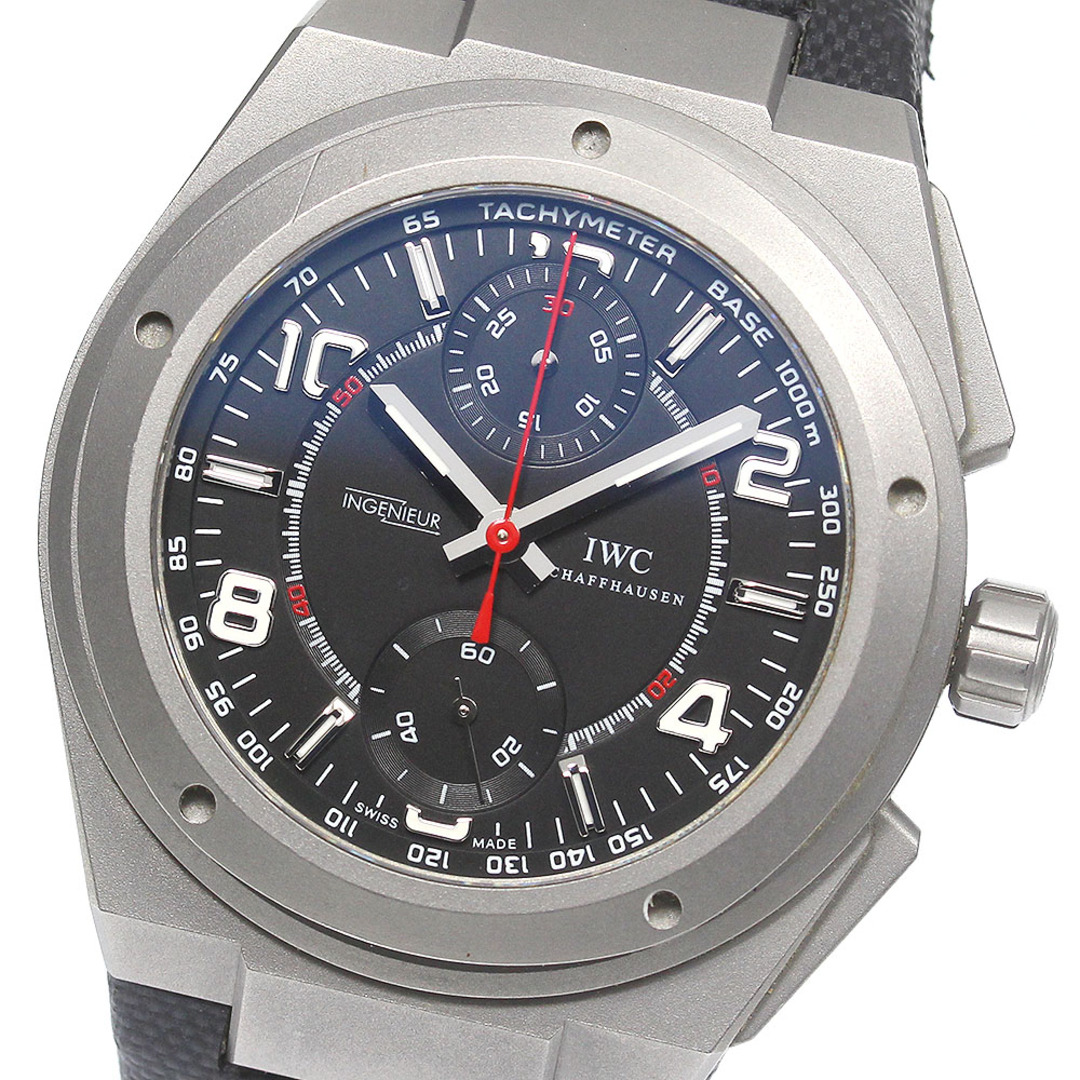 商品情報ブランドIWC IWC SCHAFFHAUSEN IW372504 インヂュニア クロノグラフ AMG 自動巻き メンズ _771204