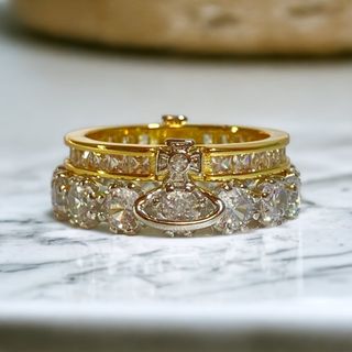 ヴィヴィアン(Vivienne Westwood) ダブル リング(指輪)の通販 9点