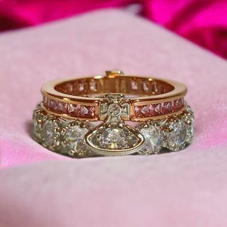 ヴィヴィアン(Vivienne Westwood) ダブル リング(指輪)の通販 9点
