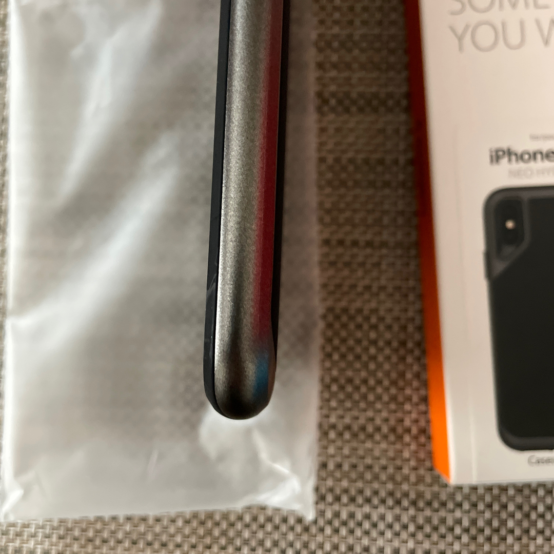 Spigen(シュピゲン)の【新古品】iPhoneXs/X 未使用　ケース スマホ/家電/カメラのスマホアクセサリー(iPhoneケース)の商品写真