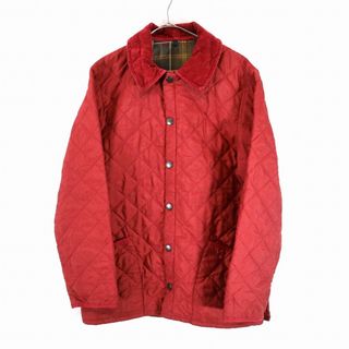 Barbour バブアー キルティング ジャケット 裏地チェック 襟