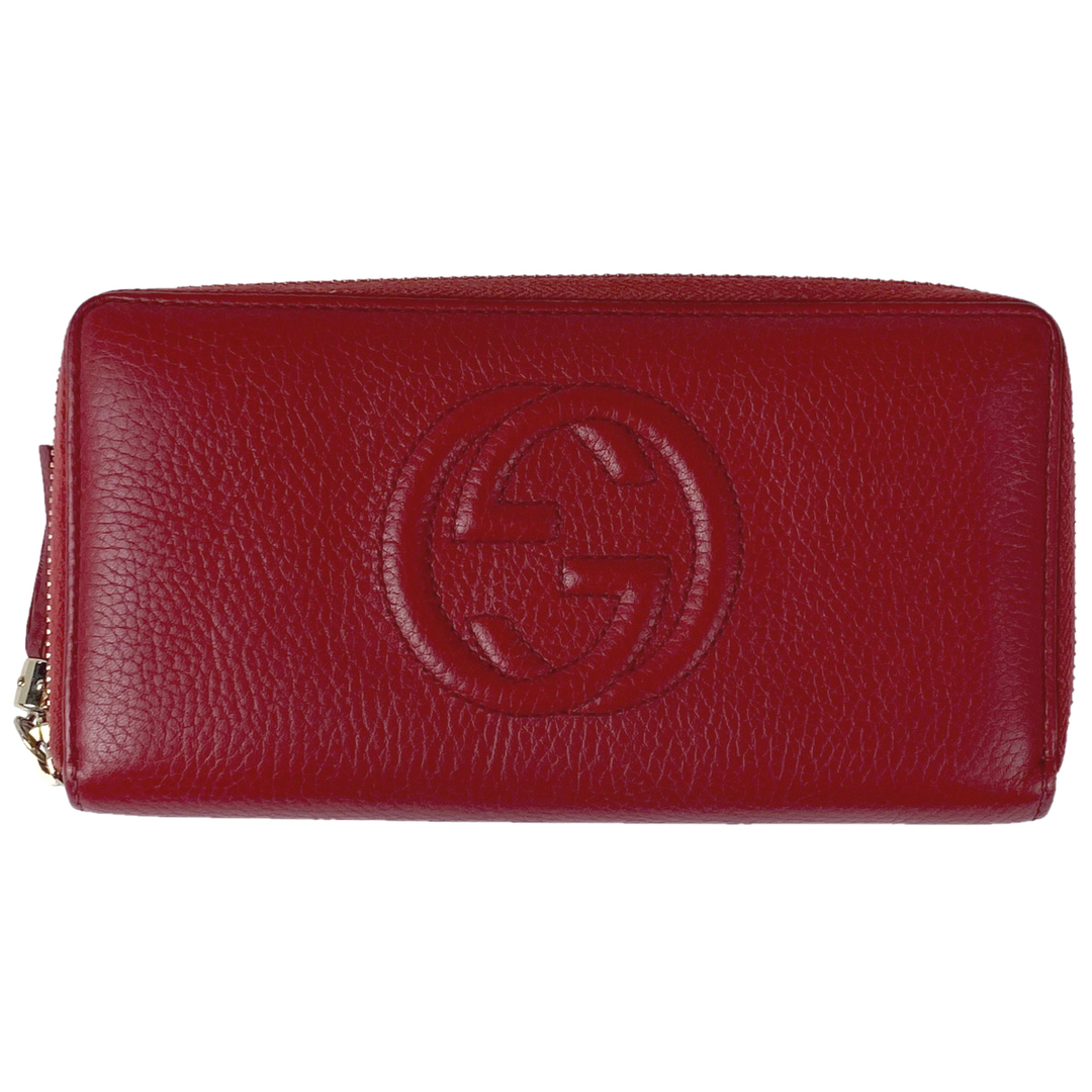 Gucci - グッチ ソーホー ラウンドファスナー 長財布 レディース