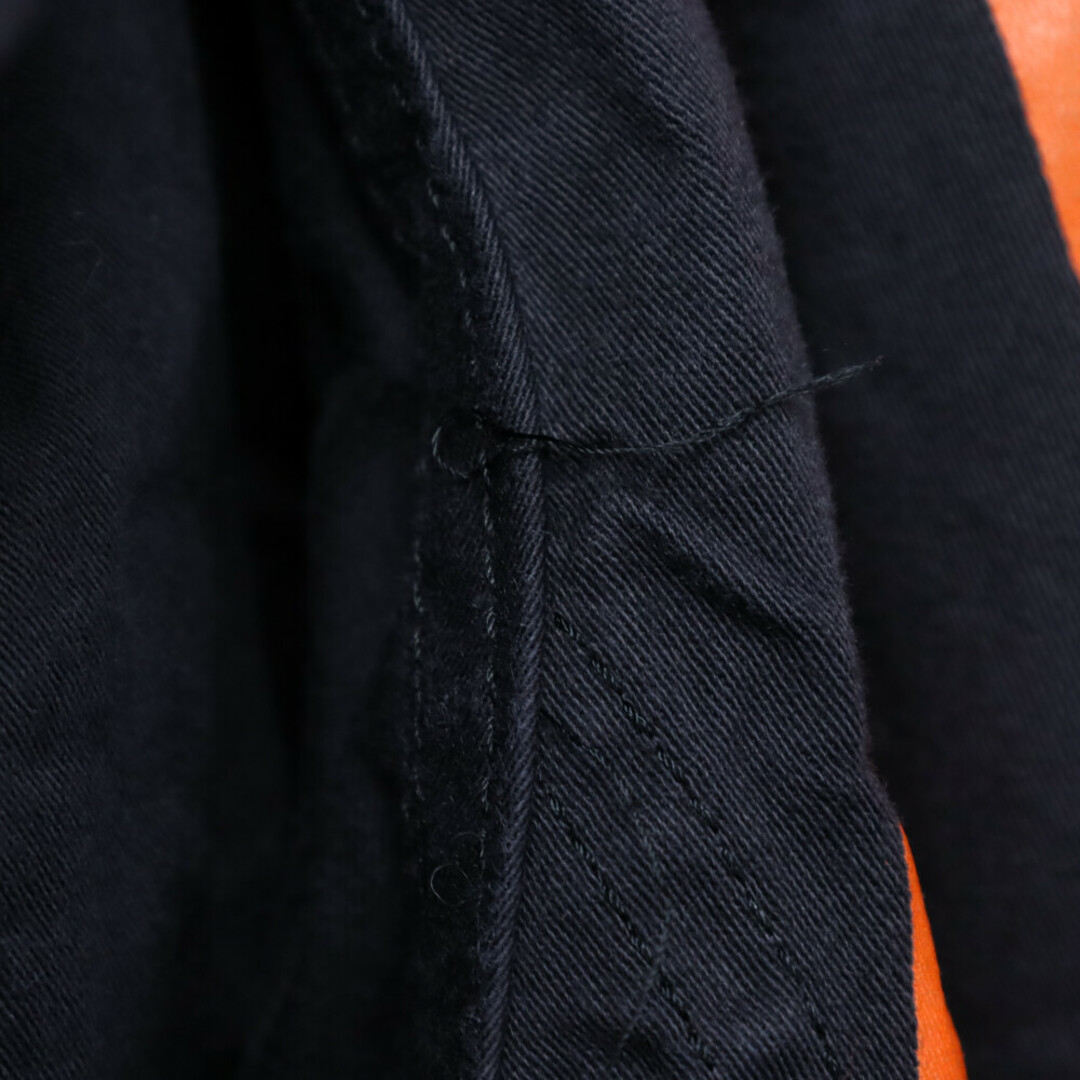 VLONE ヴィーロン 17SS×fragment design Work Jacket PKL-3750-A×フラグメントデザイン 裏地プリント ワークジャケット ジップブルゾン ブラック