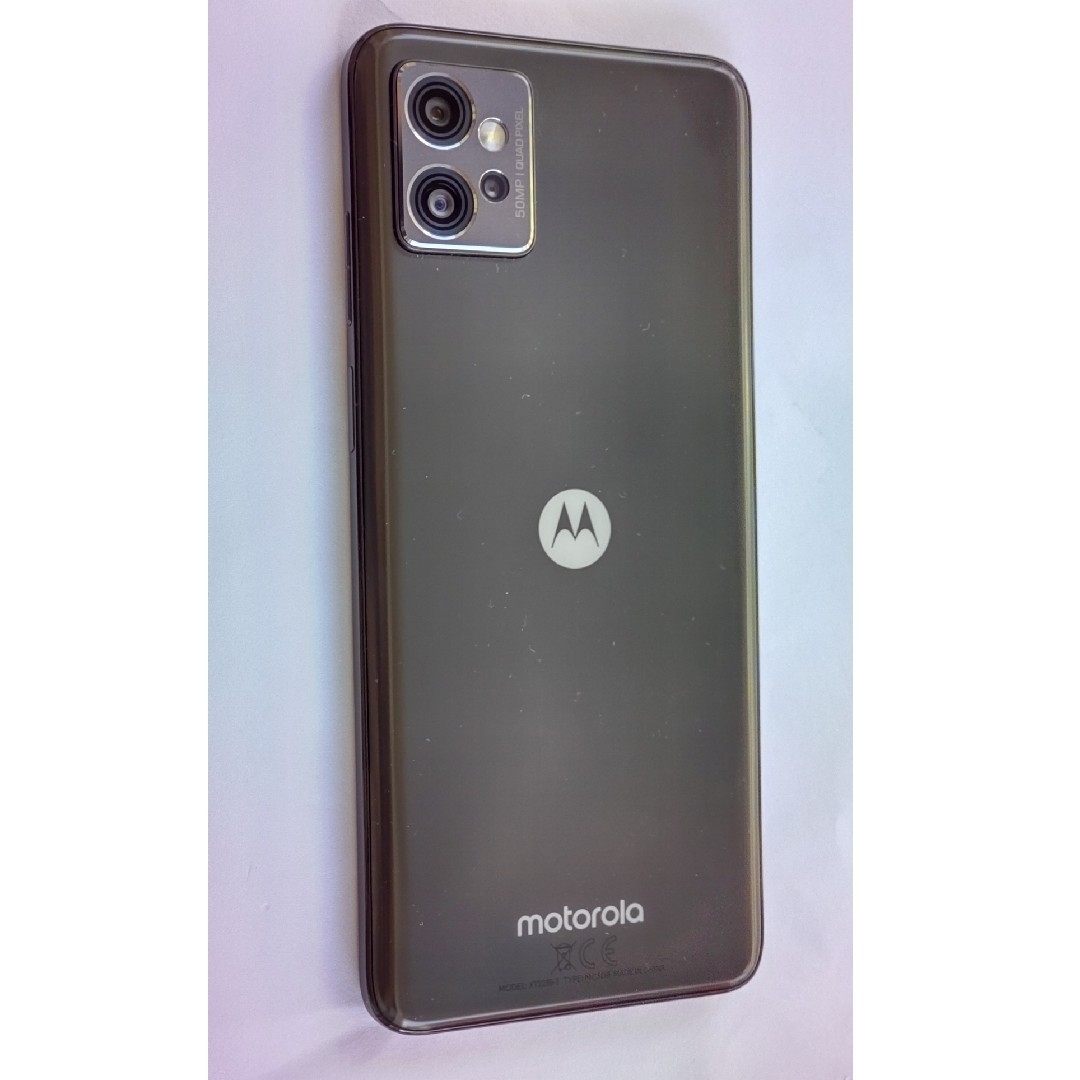 MOTOROLA スマートフォン moto g32 ミネラルグレイ PAUV00 ...