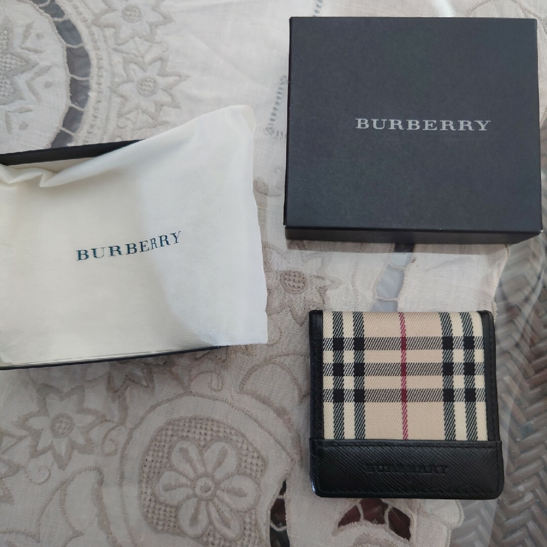 BURBERRY - バーバリーノバチェックコインケースの通販 by 断捨離出品