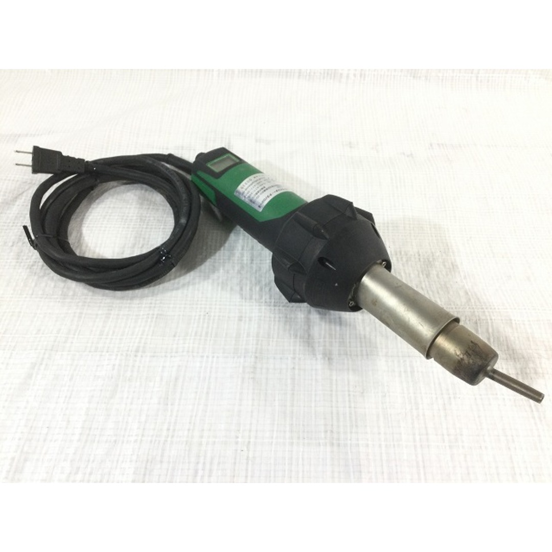 ☆品☆LEISTER ライスター 熱風機 TRIAC AT/トリアックAT ケース付 100V ホットエアツール デジタル表示付き 熱風溶接機 78779