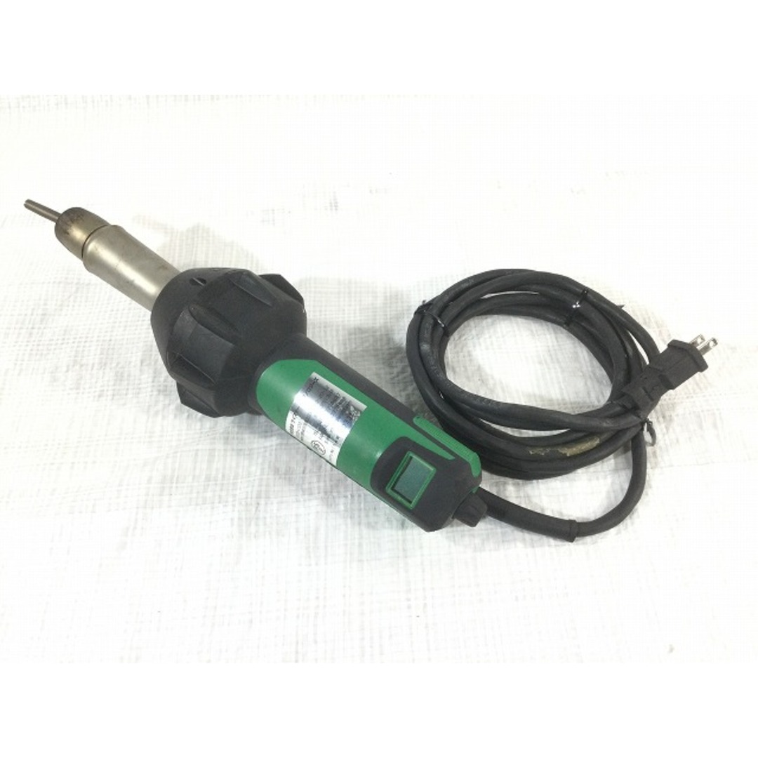 ☆品☆LEISTER ライスター 熱風機 TRIAC AT/トリアックAT ケース付 100V ホットエアツール デジタル表示付き 熱風溶接機 78779