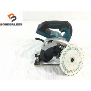 マキタ(Makita)の☆美品☆makita マキタ 18V 165mm 充電式マルノコ HS631D 青/ブルー 本体のみ コードレス 丸のこ 丸ノコ 丸鋸 木工用 切断機 78862(工具)