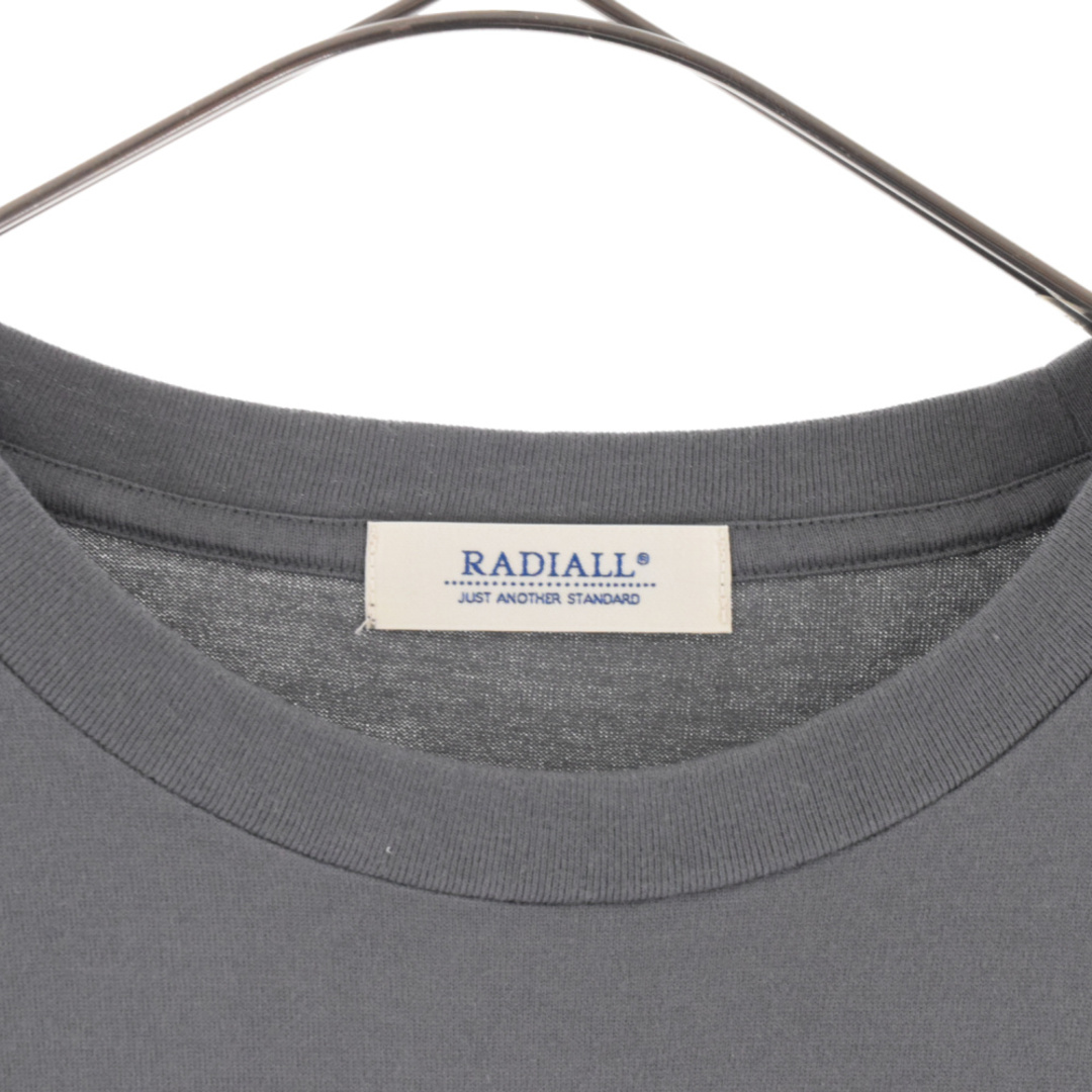 RADIALL(ラディアル)のRADIALL ラディアル FREE CREW NECK T-SHIRT S/S プリント半袖Tシャツ インクブラック RAD-20SS-TEE011 メンズのトップス(Tシャツ/カットソー(半袖/袖なし))の商品写真