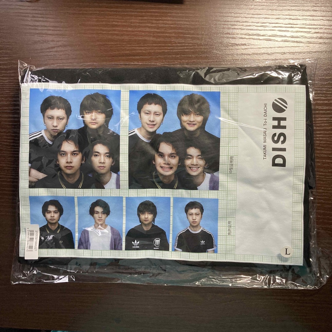 DISH//  TRIANGLE ID photo 証明写真Tシャツ