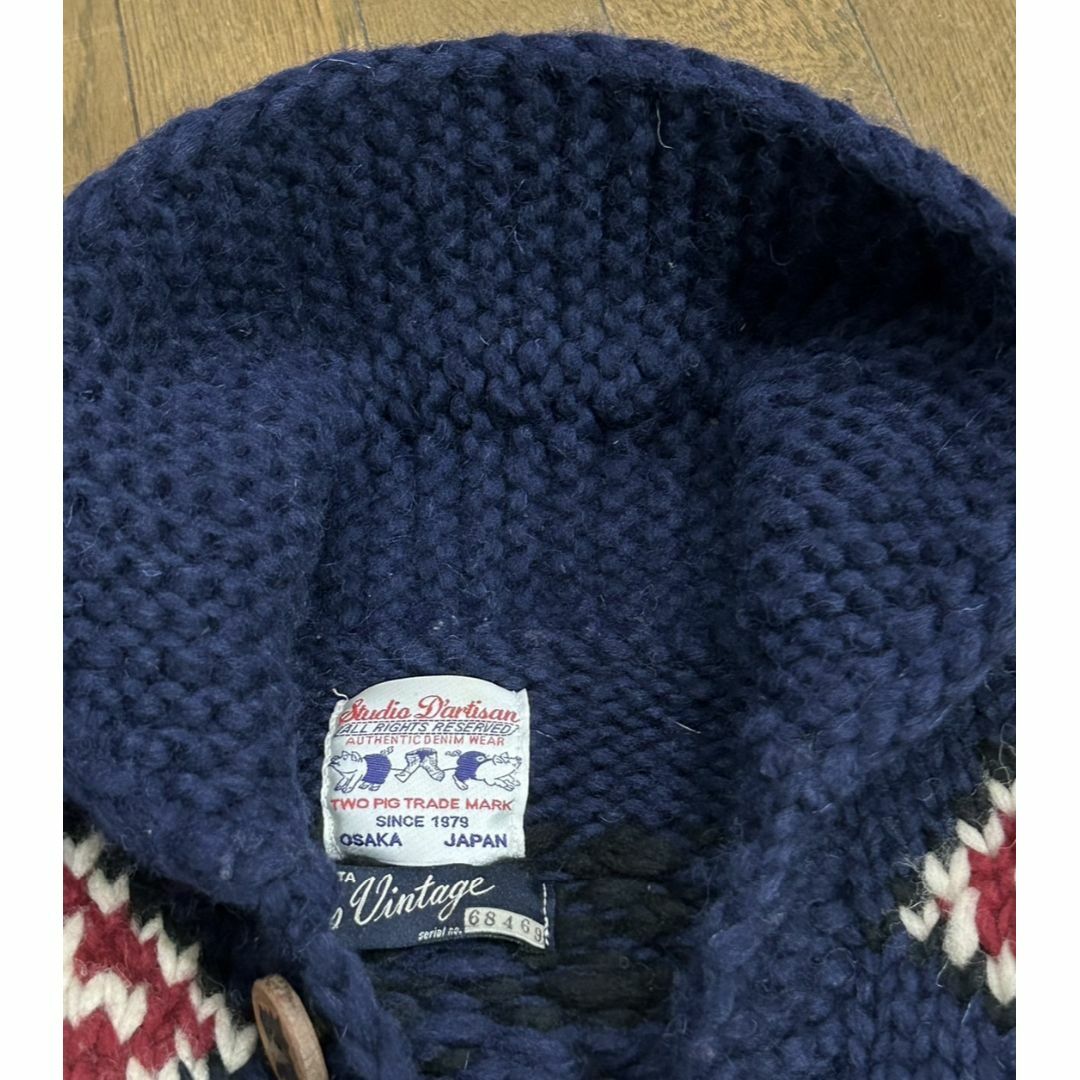 ＊STUDIO D’ARTISAN 68469 カウチンベスト