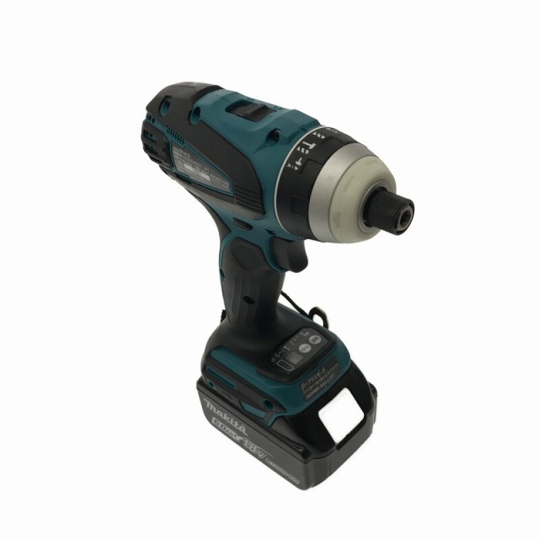 工具☆極美品☆ makita マキタ 18V 充電式4モードインパクトドライバ TP141DRGX バッテリー2個(BL1860B)付き 充電器(DC18RF)付き 78400