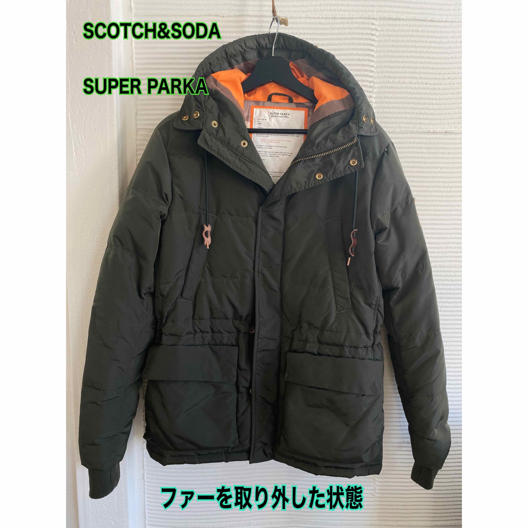 SCOTCH&SODA SUPER PARKA ナイロン中綿ジャケット - siyomamall.tj