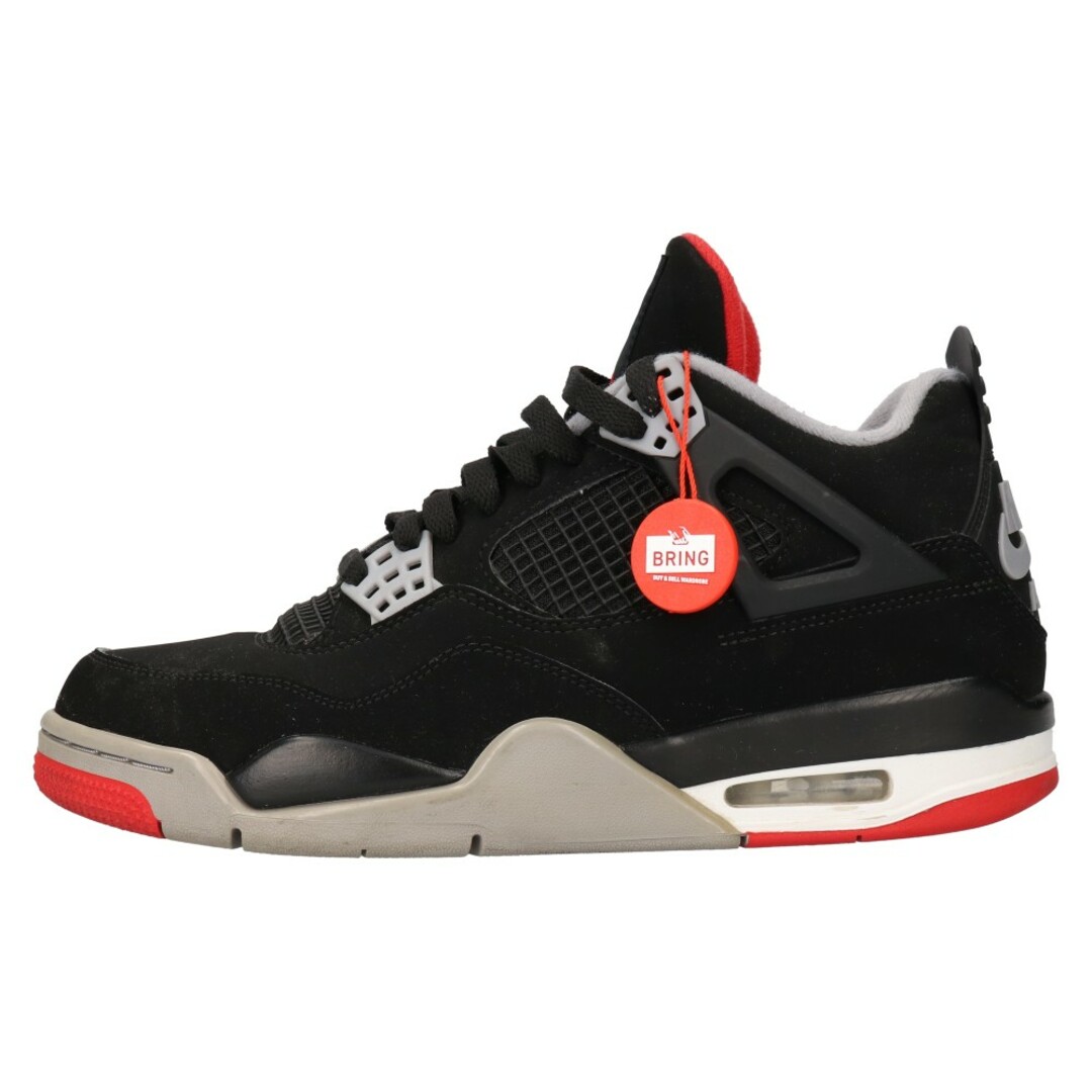 NIKE ナイキ AIR JORDAN 4 RETRO FIRE RED-CEMENT エアジョーダン4 ...