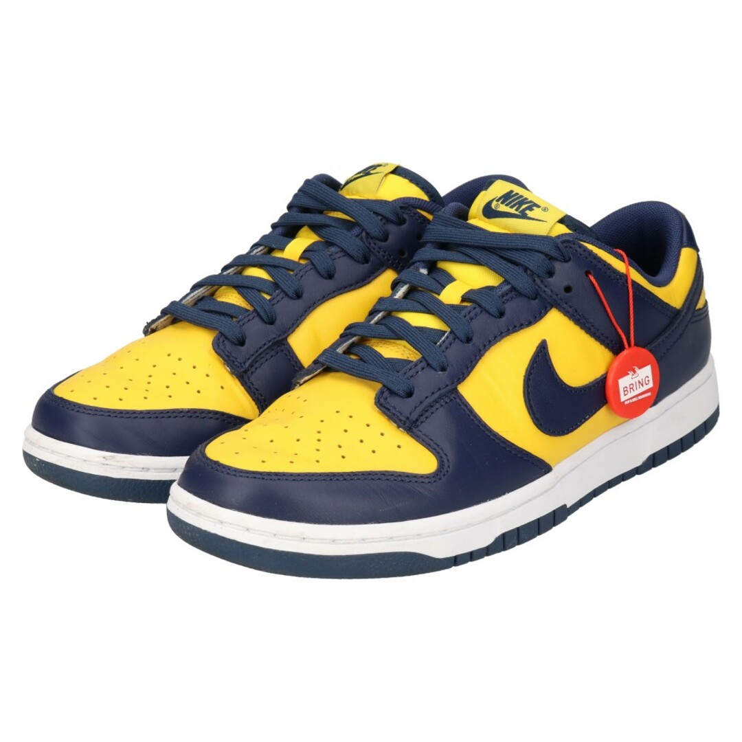 NIKE ナイキ DUNK LOW RETRO MICHIGAN DD1391-700 ダンクローミシガン ローカットスニーカー US9/27cm ネイビー/イエロー 2