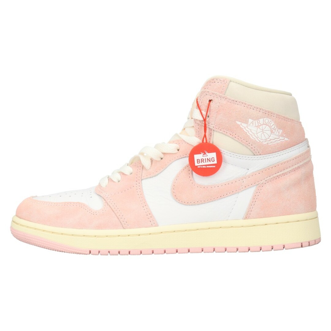 NIKE ナイキ WMNS AIR JORDAN 1RETRO HIGH OG Coconut Milk Washed Pink FD2596-600 ウィメンズ エアジョーダン1 レトロハイオージー ハイカットスニーカー US10.5/27.5cm