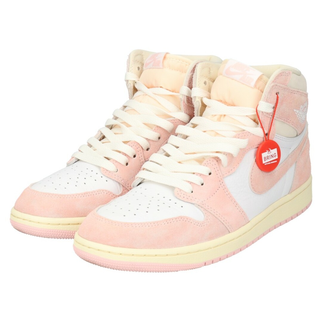 NIKE ナイキ WMNS AIR JORDAN 1RETRO HIGH OG Coconut Milk Washed Pink FD2596-600 ウィメンズ エアジョーダン1 レトロハイオージー ハイカットスニーカー US10.5/27.5cm 2