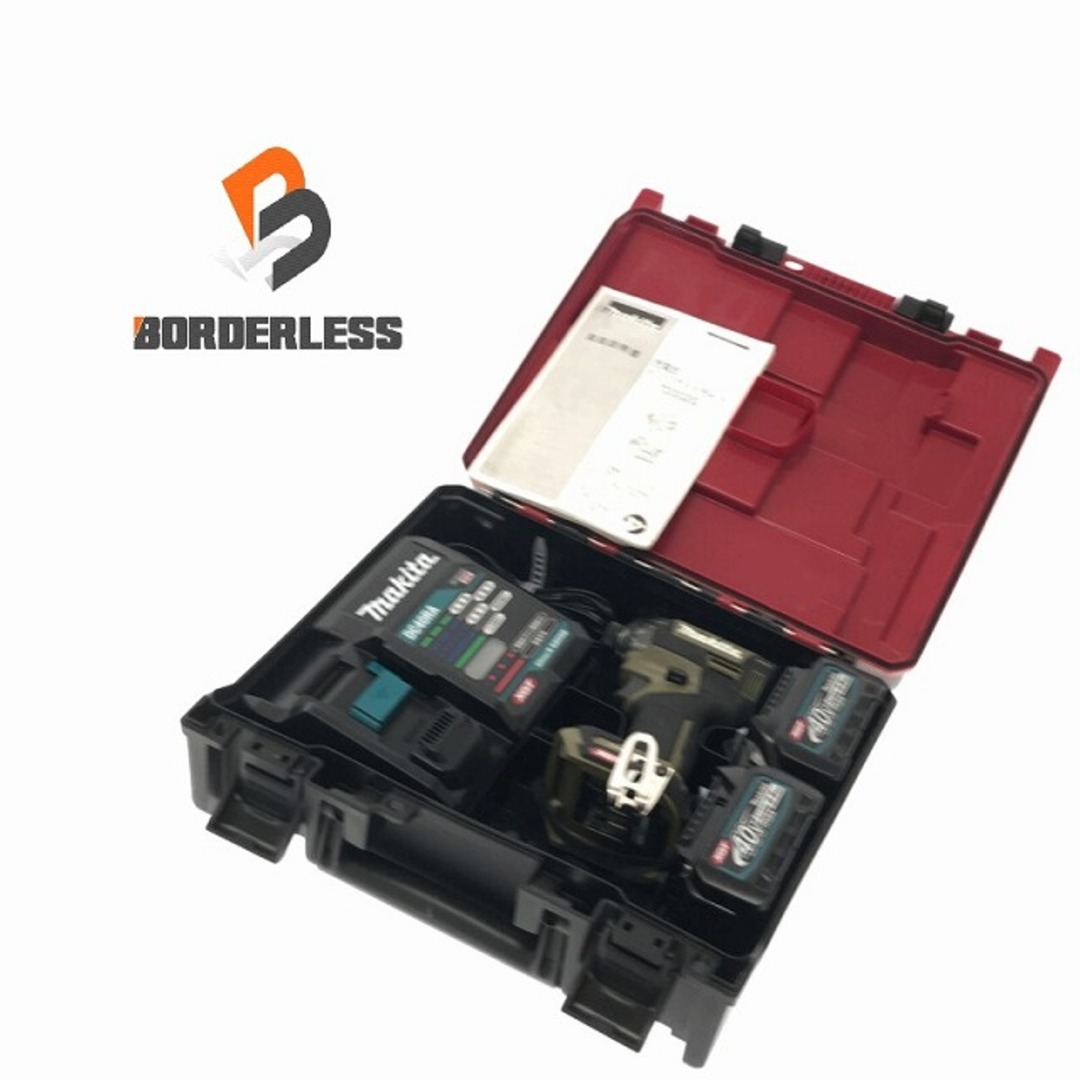 ☆比較的綺麗☆makita マキタ 40Vmax 充電式インパクト ☆比較的綺麗☆makita マキタ 40Vmax 充電式インパクト