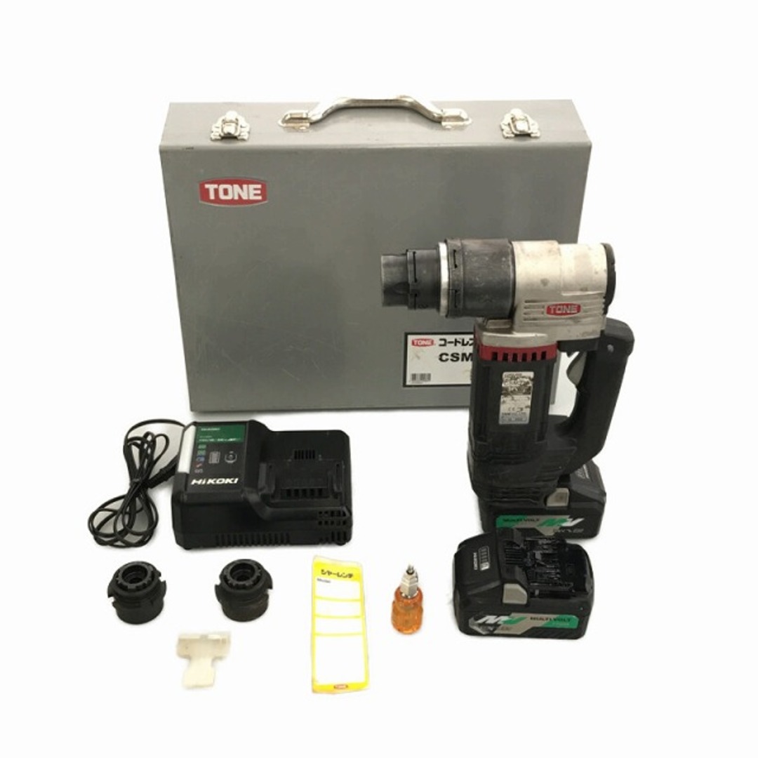 ☆中古品☆TONE トネ 36V コードレスシャーレンチ CSM220 ☆中古品☆TONE トネ 36V コードレスシャーレンチ CSM220
