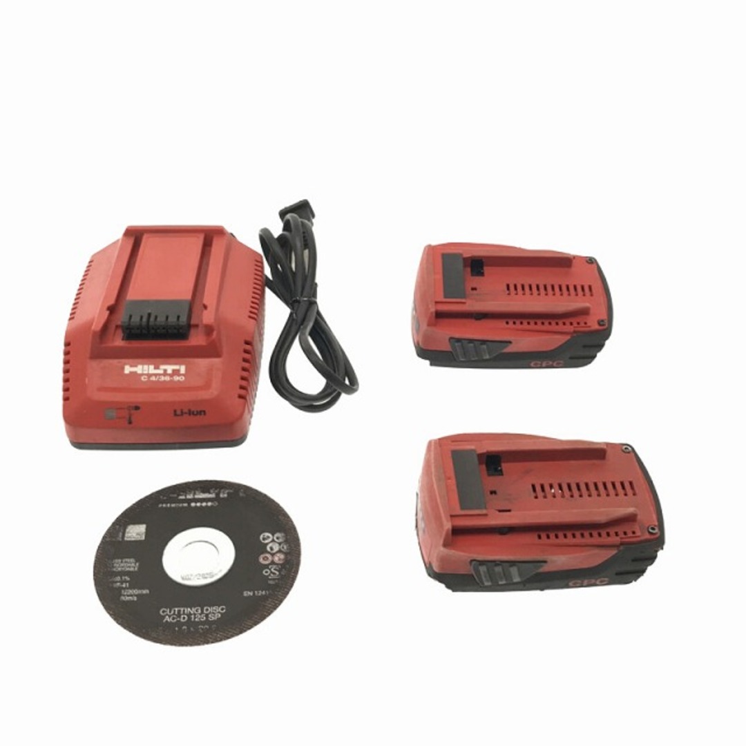 ☆中古品☆HILTI ヒルティ 22V 充電式 ディスクグラインダー ☆中古品☆HILTI ヒルティ 22V 充電式 ディスクグラインダー