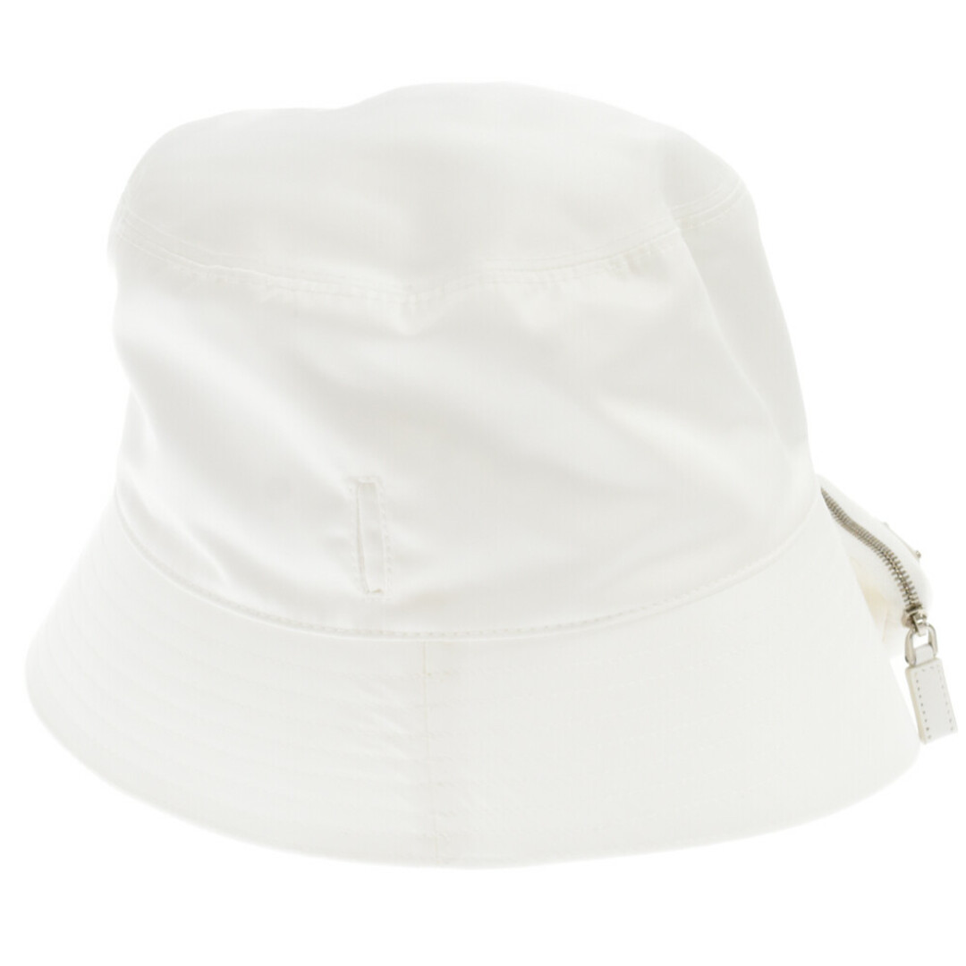 PRADA(プラダ)のPRADA プラダ 22SS Re-Nylon Bucket Hat 2HC282 リナイロンバケットハット トライアングルロゴ アシンメトリー メンズの帽子(ハット)の商品写真